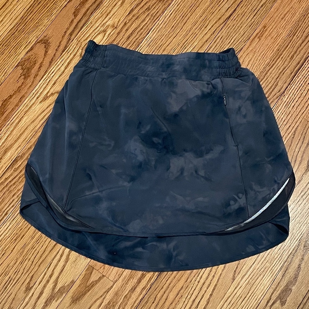 Lululemon Hotty Hot HR Skirt *Long Diamond Dye Size 6